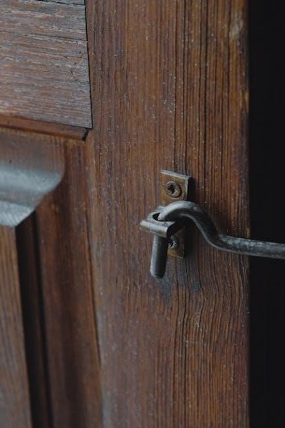 sdoer smart door lock manual pdf